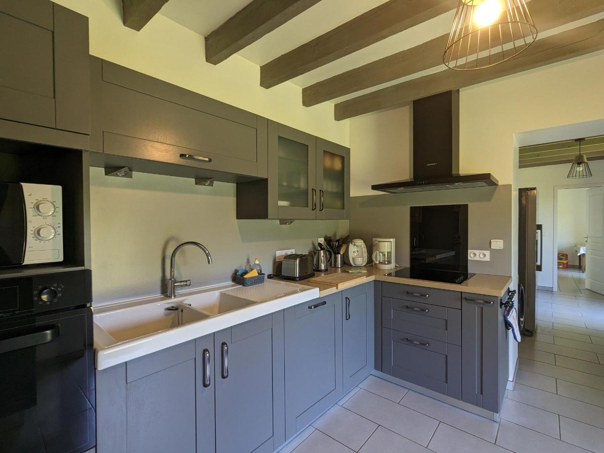 Grande Ferme Renovee Avec Jardin Et Loisirs A Proximite - Fr-1-591-155 Villa Pouligny-Notre-Dame Luaran gambar