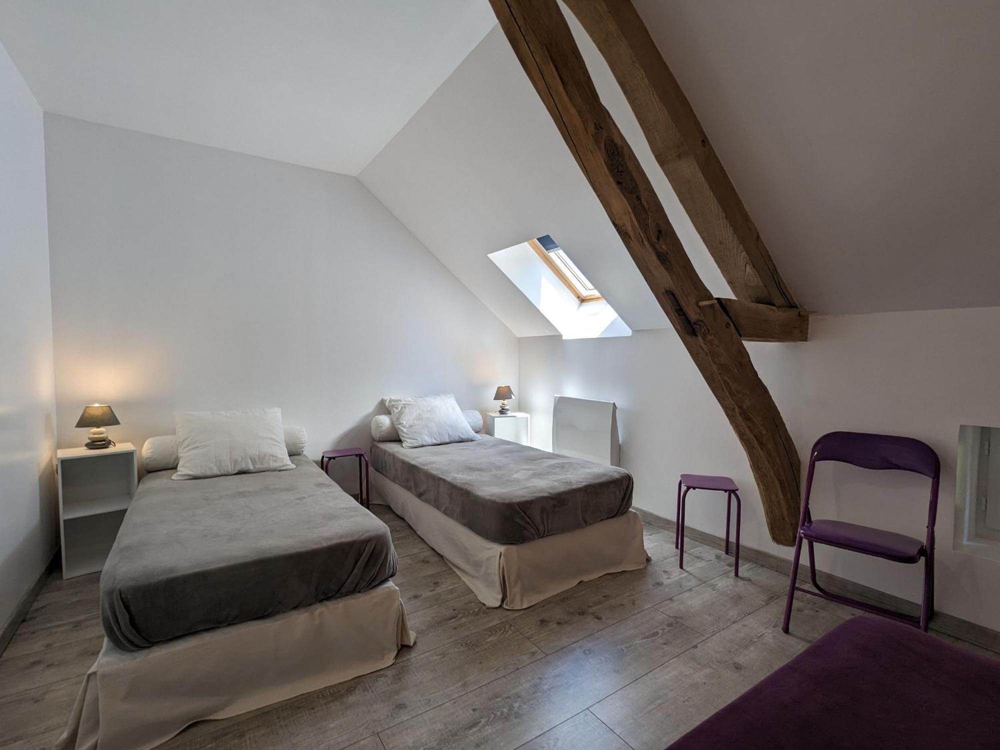 Grande Ferme Renovee Avec Jardin Et Loisirs A Proximite - Fr-1-591-155 Villa Pouligny-Notre-Dame Luaran gambar