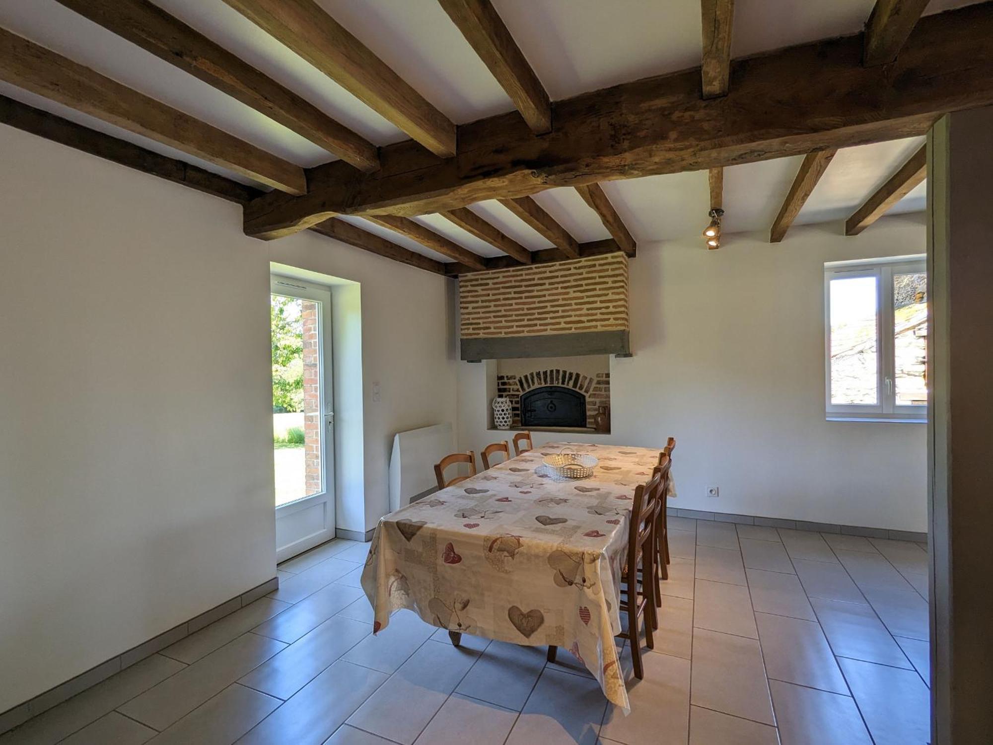 Grande Ferme Renovee Avec Jardin Et Loisirs A Proximite - Fr-1-591-155 Villa Pouligny-Notre-Dame Luaran gambar