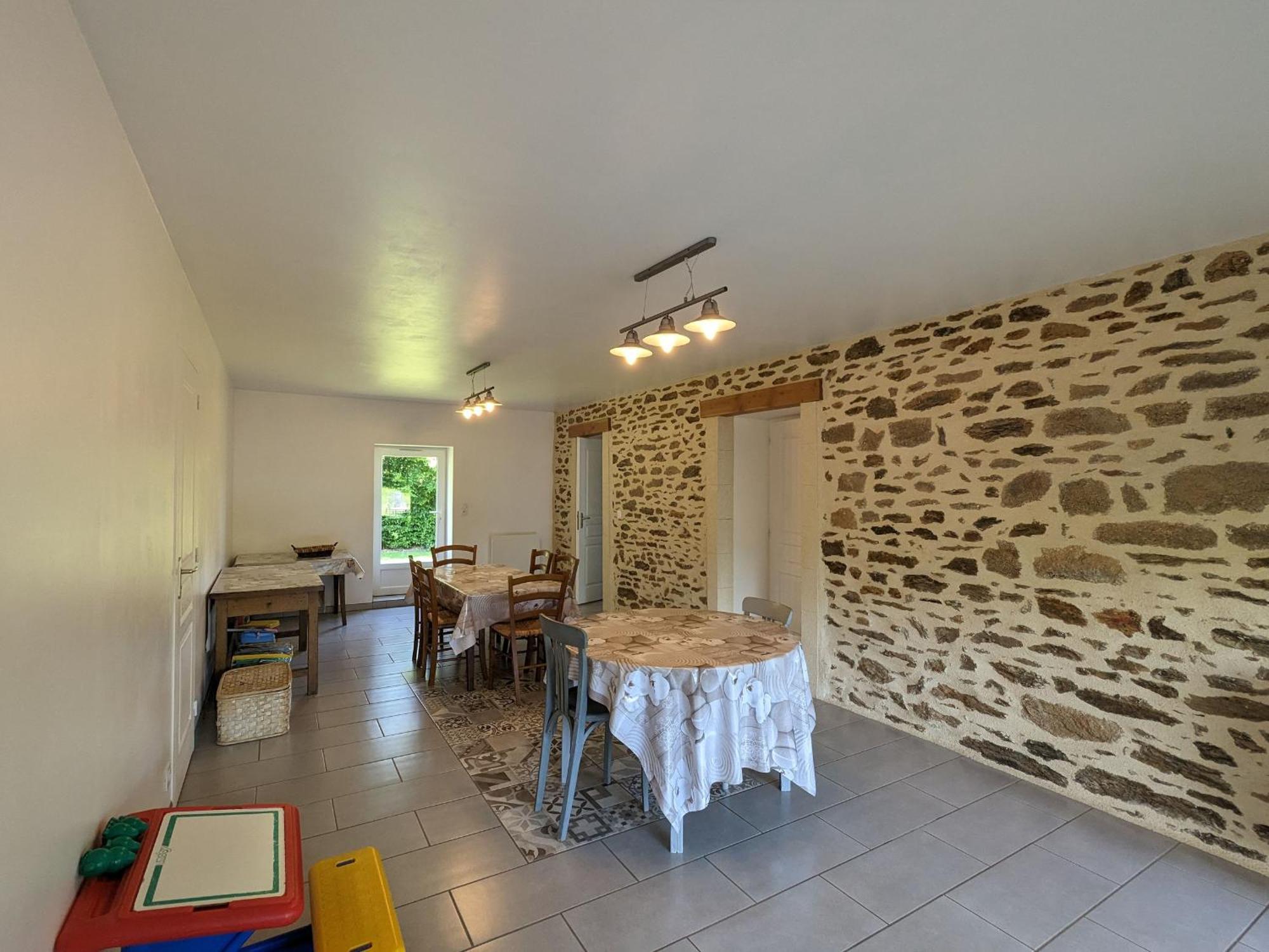 Grande Ferme Renovee Avec Jardin Et Loisirs A Proximite - Fr-1-591-155 Villa Pouligny-Notre-Dame Luaran gambar