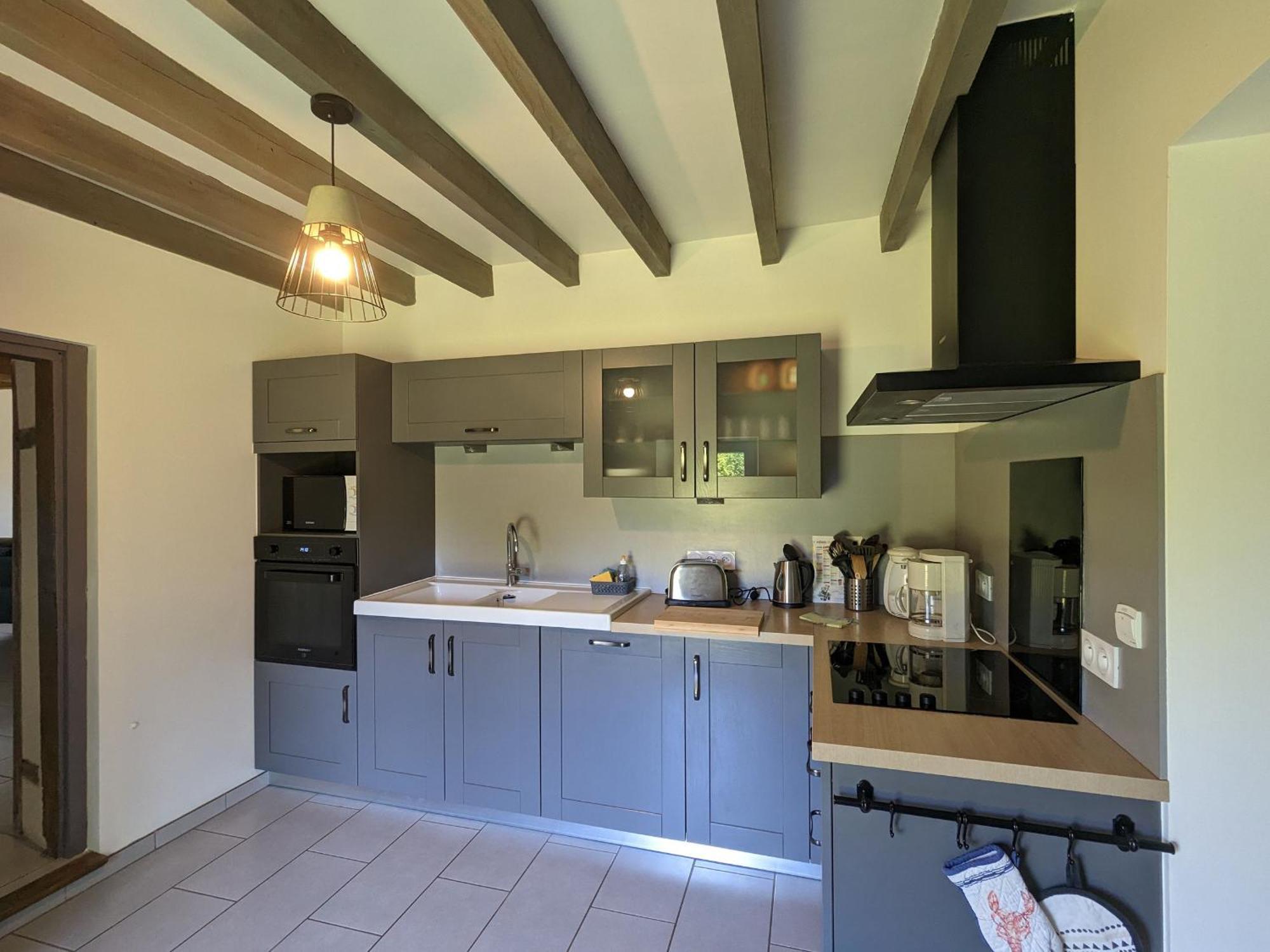 Grande Ferme Renovee Avec Jardin Et Loisirs A Proximite - Fr-1-591-155 Villa Pouligny-Notre-Dame Luaran gambar