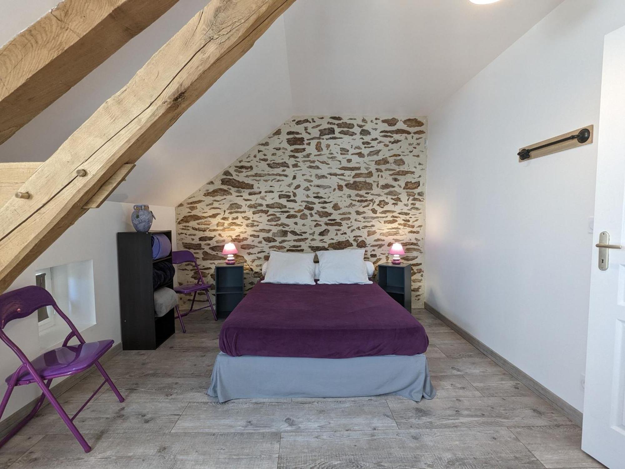Grande Ferme Renovee Avec Jardin Et Loisirs A Proximite - Fr-1-591-155 Villa Pouligny-Notre-Dame Luaran gambar